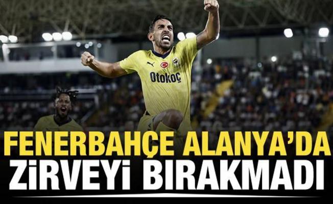 Fenerbahçe, Alanya'da zirveyi bırakmadı!