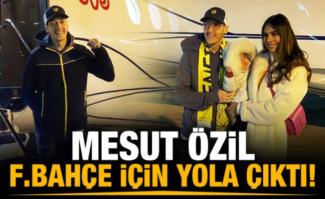Fenerbahçe paylaştı! Mesut yola çıktı