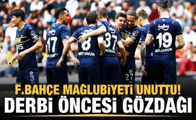 Fenerbahçe'den derbi öncesi gözdağı!