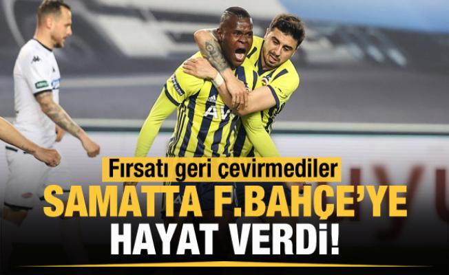 Fenerbahçe'ye Samatta hayat verdi!