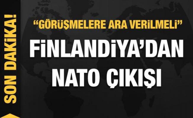 Finlandiya'dan NATO görüşmelerine ilişkin açıklama