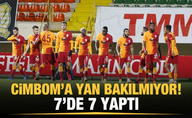 Galatasaray, Alanyaspor'u geçip, liderliğini sürdürdü