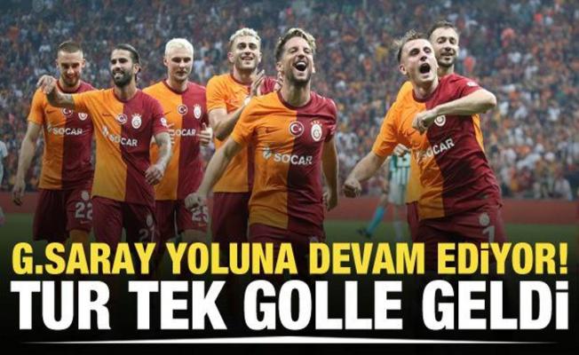 Galatasaray evinde tek golle turladı