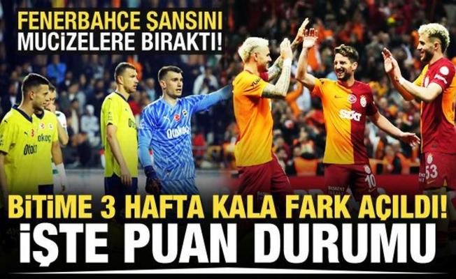 Galatasaray zirvede farkı açtı!