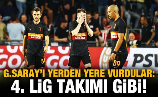 Galatasaray'ı yerden yere vurdular!