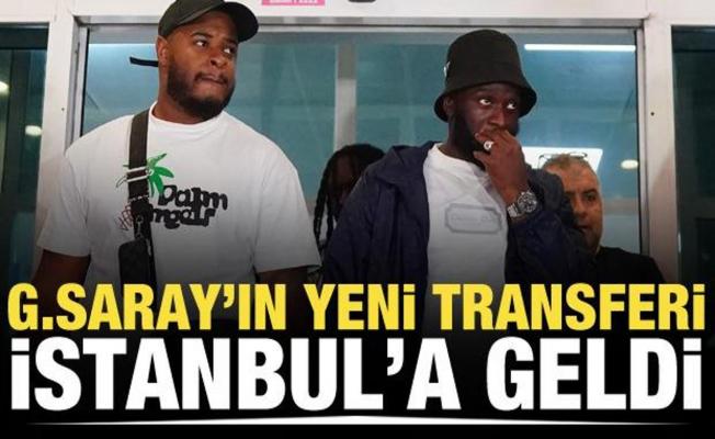 Galatasaray'ın yeni transferi İstanbul'a geldi!