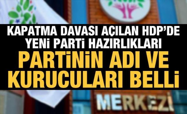 HDP sonrası için yeni parti hazırlığı iddiası! 'Parti adı ve liste hazır'