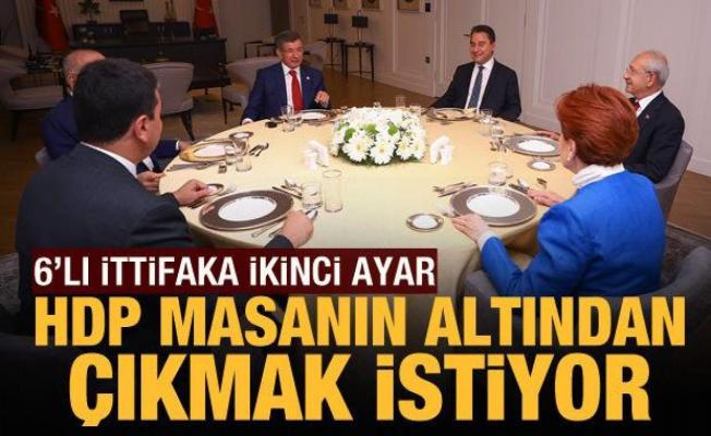 HDP'den 6'lı masaya tepki: Neden biz yer almıyoruz?
