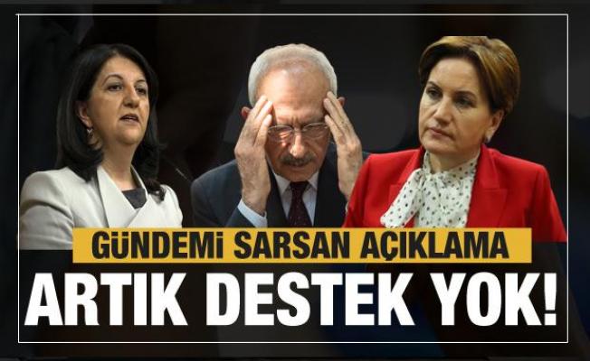 HDP'den Millet İttifakı'na yönelik bomba sözler! Buldan CHP ve İYİ Parti'ye rest