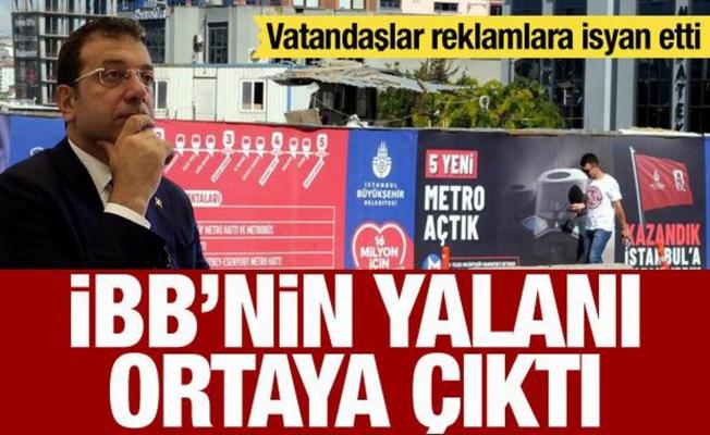 İBB'den reklam var hizmet yok: Vatandaşlar isyan etti