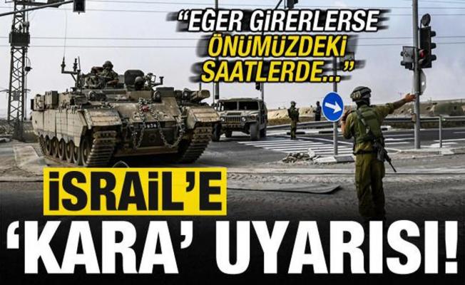 İran'dan İsrail'e 'kara harekatı' uyarısı: Eğer karadan girerlerse önümüzdeki saatlerde...