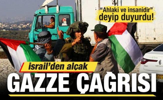 İsrailli bakandan alçak Gazze çağrısı! 'Ahlaki ve insani' deyip duyurdu