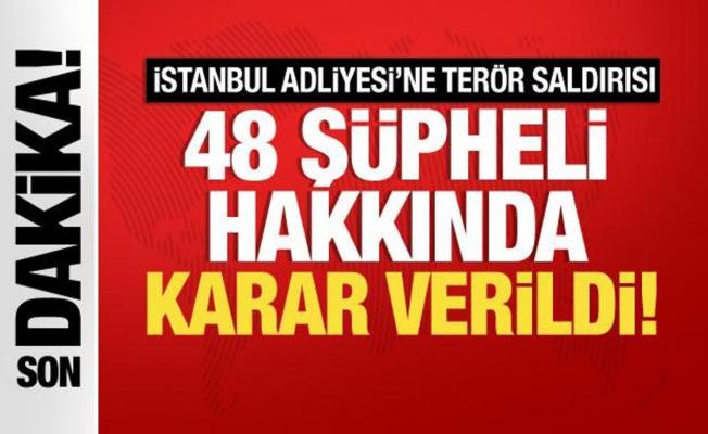İstanbul Adliyesine yönelik terör saldırısı soruşturmasında yeni gelişme