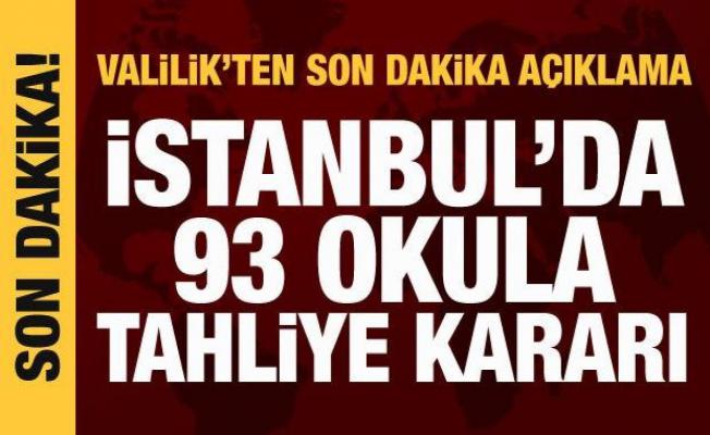 İstanbul'da 93 riskli okuldaki öğrenciler nakledilecek
