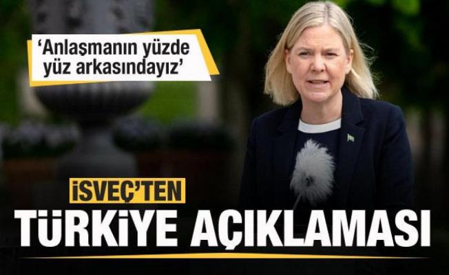 İsveç Başbakanından Türkiye açıklaması!