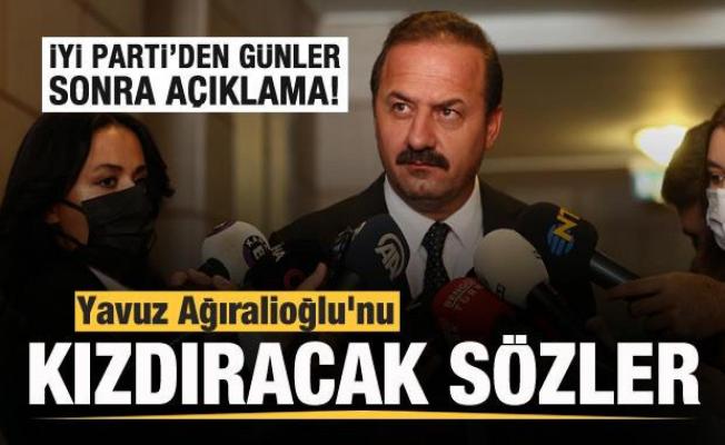 İYİ Parti'den açıklama! Yavuz Ağıralioğlu'nu kızdıracak sözler