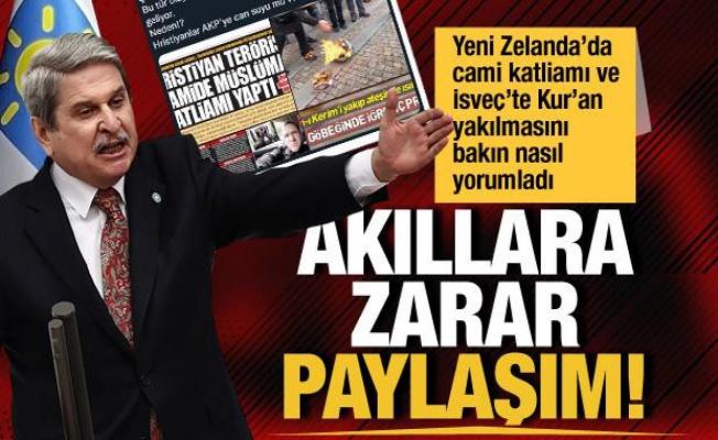 İYİ Partili Çıray'dan akılalmaz paylaşım: Hristiyanlar AKP'ye can suyu mu veriyorlar?