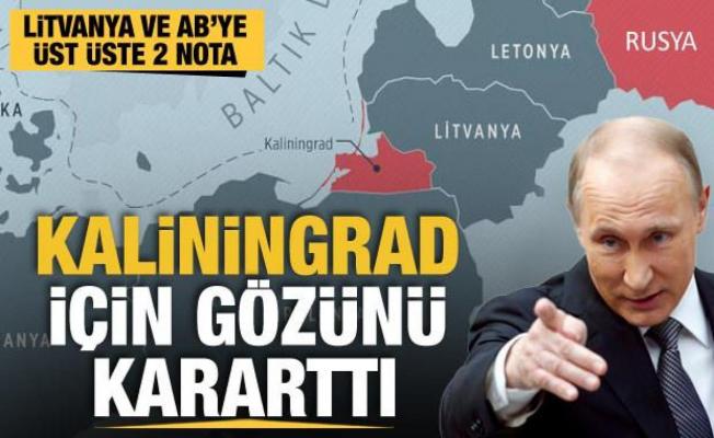 Kaliningrad krizi büyüyor... Rusya'dan AB'ye: Geçişi açın yoksa misilleme yapacağız