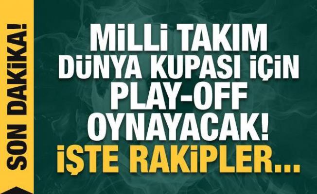 Karadağ'ı deviren Türkiye play-off'ta!