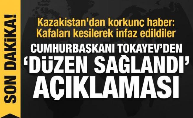 Kazakistan'dan korkunç haber: Kafaları kesilerek infaz edildiler