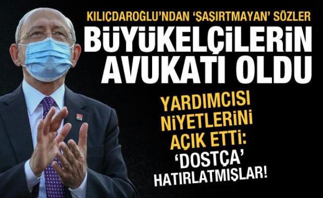 Kılıçdaroğlu, 10 büyükelçiyi savundu, yardımcısı 
