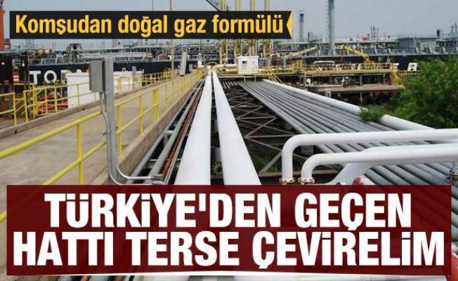 Komşudan doğal gaz formülü: Türkiye'den geçen hattın akımını terse çevirelim