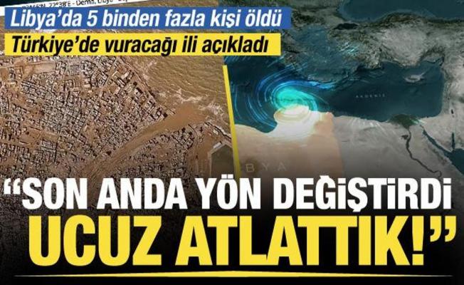 Libya’yı vuran Daniel Kasırgasında Adana detayı! Prof. Dr. Zeynep Zaimoğlu: Ucuz atlattık