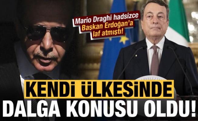 Mario Draghi, Erdoğan ile ilgili skandal sözleri sonrası kendi ülkesinde dalga konusu oldu