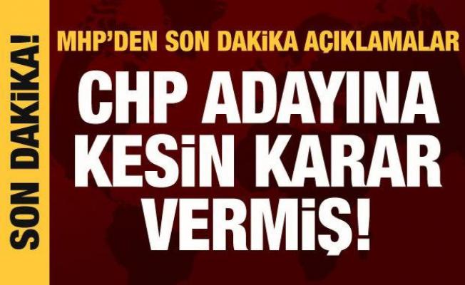 MHP'li Karakaya açıkladı: CHP adayına kesin karar vermiş!