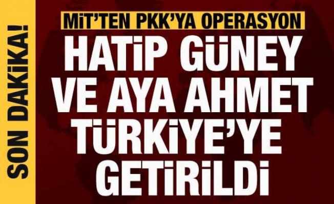 MİT'ten terör örgütü PKK'nın Mahmur Kampı'na operasyon