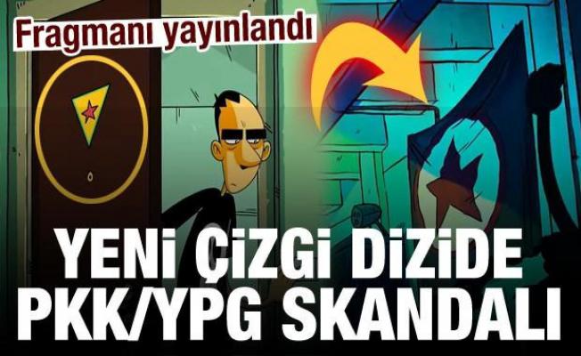 Netflix'te yayınlanan yeni çizgi dizi 'İşaretli Yerden Kesin'de PKK/YPG skandalı