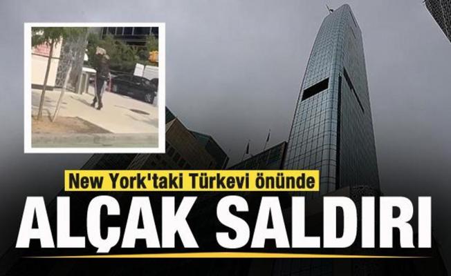 New York'taki Türkevi önünde alçak saldırı!
