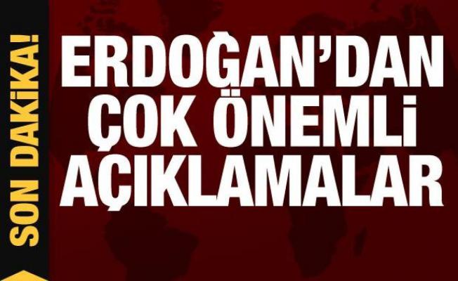 Okullar açılıyor! Erdoğan'dan son dakika açıklamaları