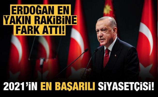 Optimar'ın anketinde 2021'in en başarılı siyasetçisi Recep Tayyip Erdoğan seçildi