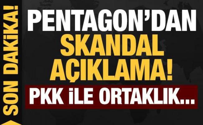 Pentagon'dan skandal YPG/PKK açıklaması!