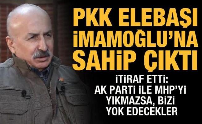 PKK elebaşı Mustafa Karasu, İmamoğlu'na sahip çıktı
