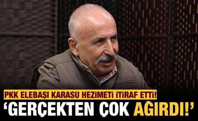 PKK elebaşı Mustafa Karasu TSK'nın yaşattığı hezimeti itiraf etti!