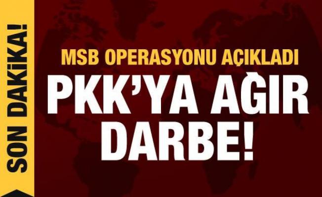 PKK'ya büyük darbe: 19 terörist etkisiz hale getirildi