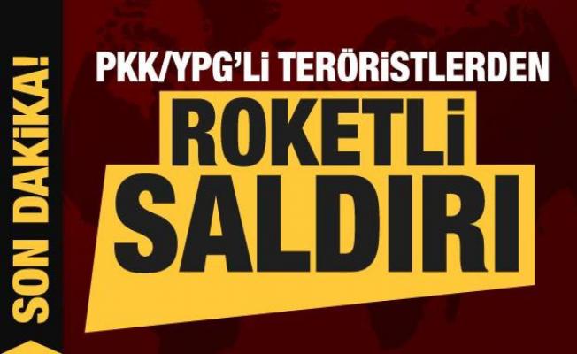 PKK/YPG'li teröristlerden Kilis'e roketli saldırı!