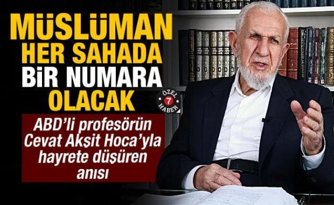 Prof. Dr. Cevat Akşit'ten Ramazan mesajı: Müslüman her sahada bir numara olmalı