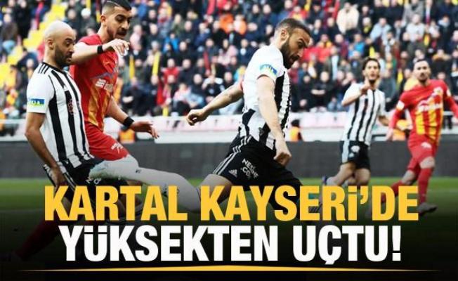 Redmond ilki yaşadı! Beşiktaş Kayseri'de 2 golle kazandı