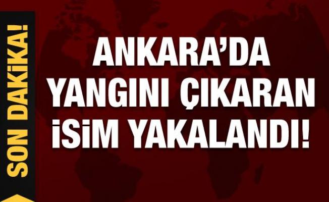 Son Dakika: Ankara'da yangını çıkaran isim yakalandı! 