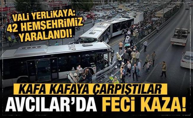 Son Dakika: Avcılar'da feci metrobüs kazası: İstanbul Valisi Yerlikaya'dan ilk açıklama...