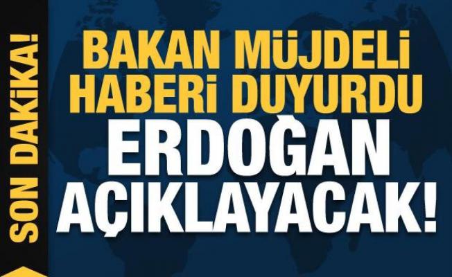 Son dakika: Bakan müjdeli haberi duyurdu! Başkan Erdoğan 28 Kasım'da açıklayacak...