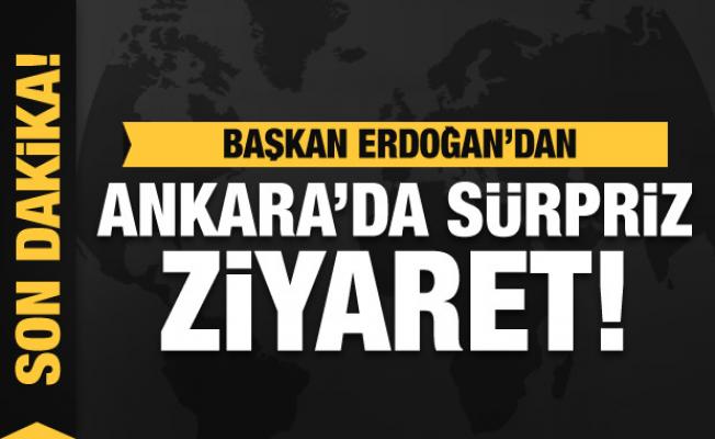 Son dakika: Başkan Erdoğan'dan Ankara'da sürpriz ziyaret