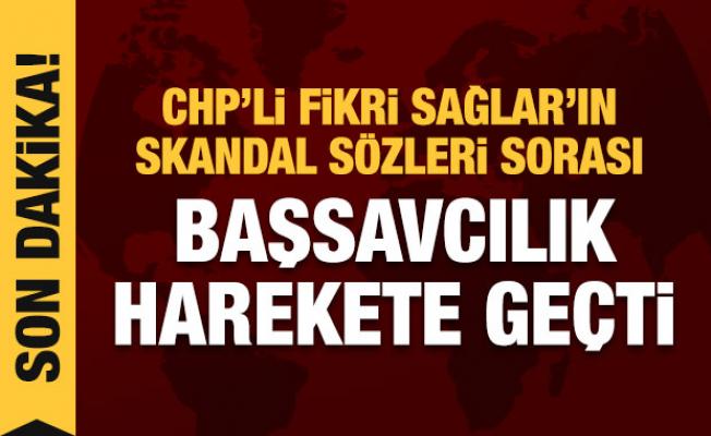 Son dakika: CHP'li Fikri Sağlar'a soruşturma