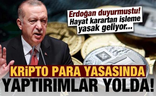 Son dakika: Erdoğan duyurmuştu! Kripto para yasasında dev yaptırımlar yolda, yasak geliyor
