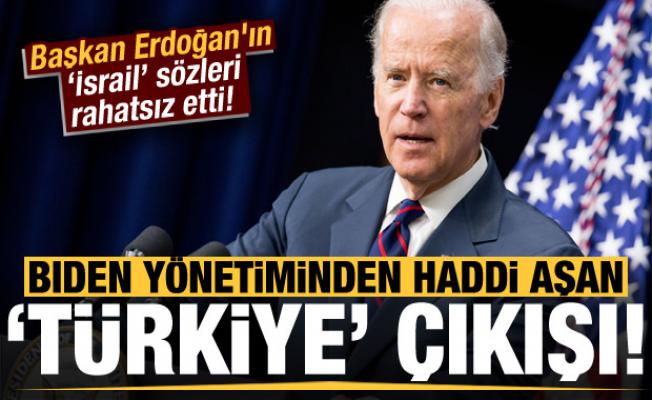 Son dakika: Erdoğan'ın İsrail sözleri rahatsız etti! ABD'den skandal Türkiye açıklaması