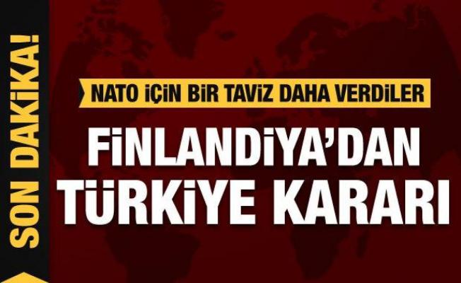 Son dakika! Finlandiya Türkiye'ye uyguladığı silah ambargosunu kaldırdı