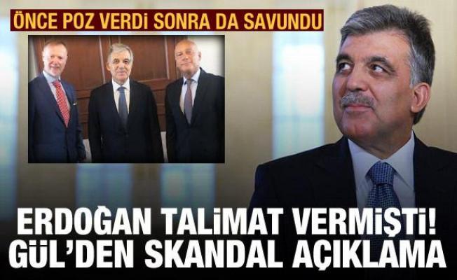 Son dakika haberi: Erdoğan'ın talimatı sonrası Abdullah Gül'den skandal açıklama